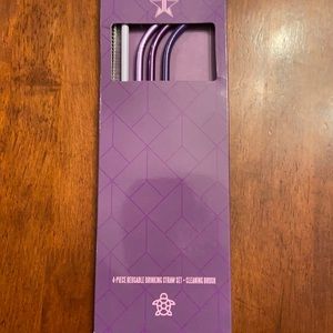 Jeffree Star Metal Straw 4 Pack